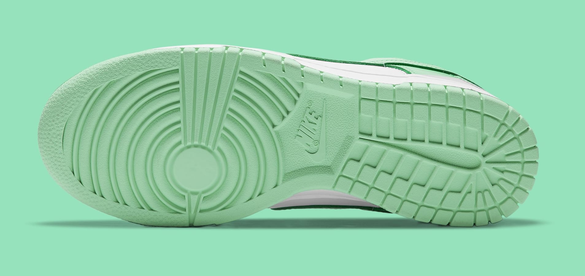 Nike Dunk Low Women's 'Green Glow' DD1503-105 Outsole