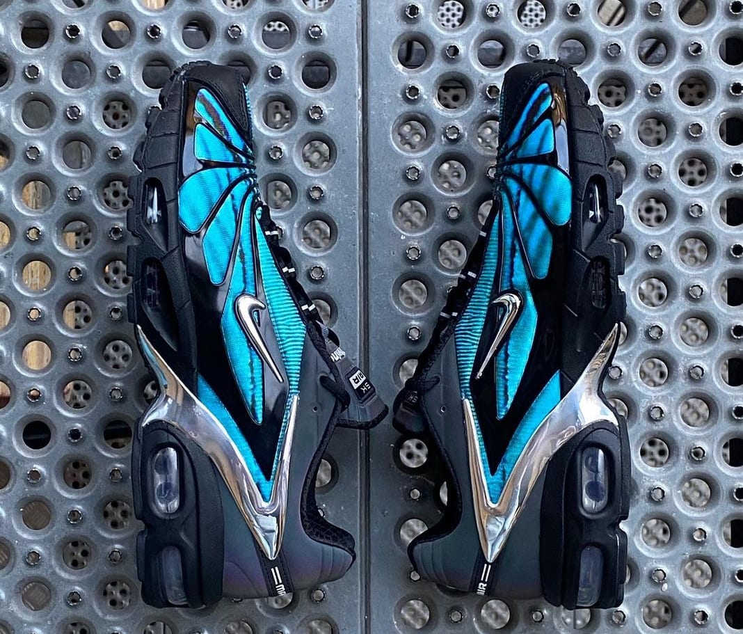 Skepta x Nike Air Tailwind V 'Blue' (Lateral)