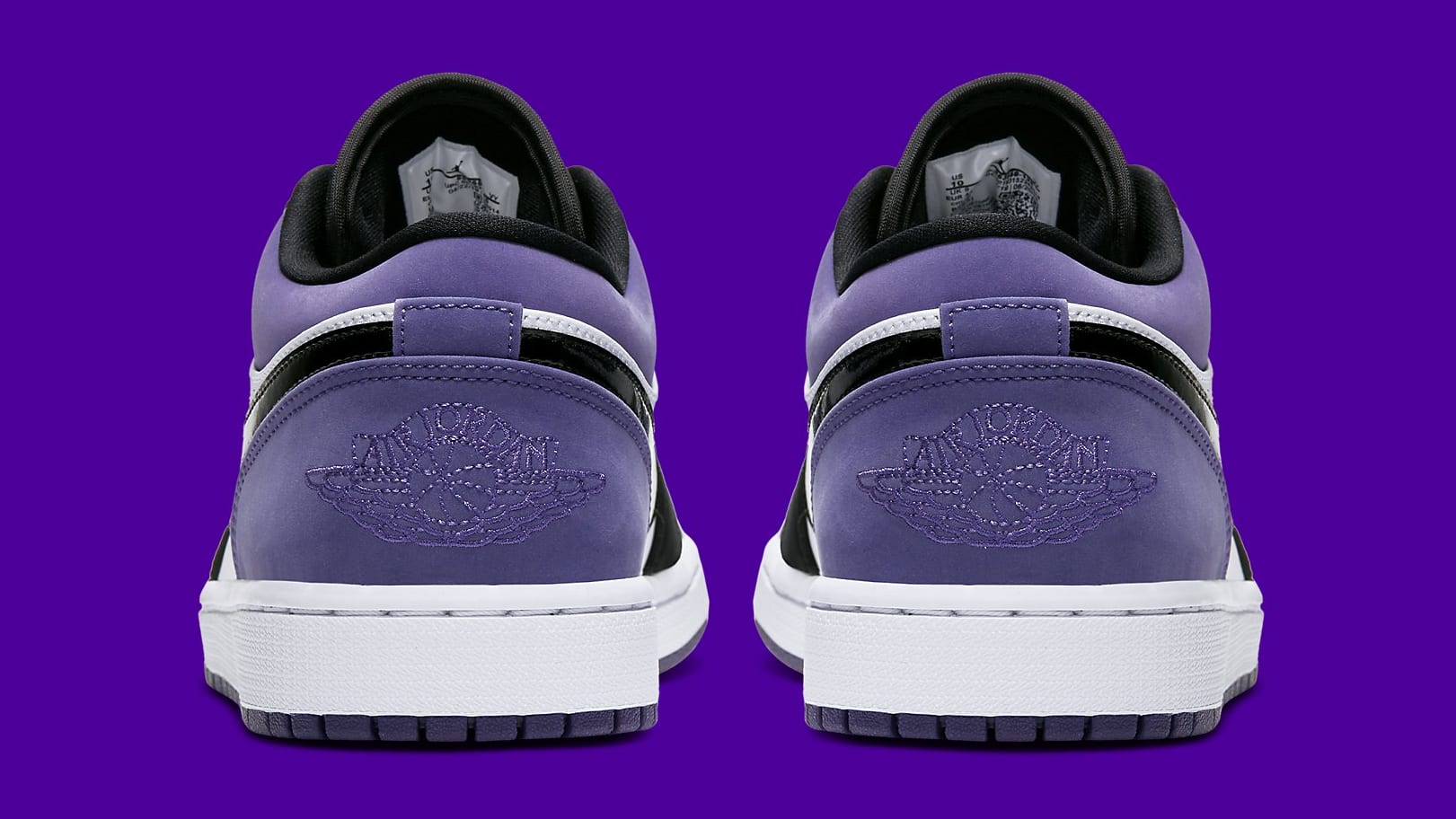 jordan 1 court purple low