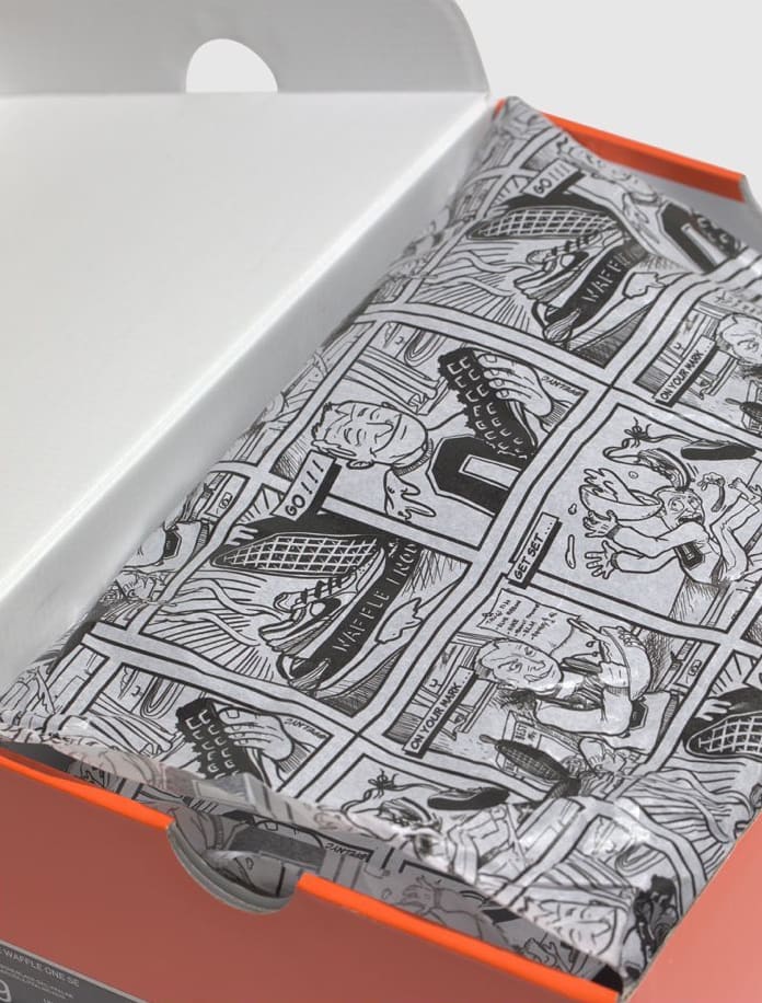 Whitaker Group x Nike Waffle One Release Date Box