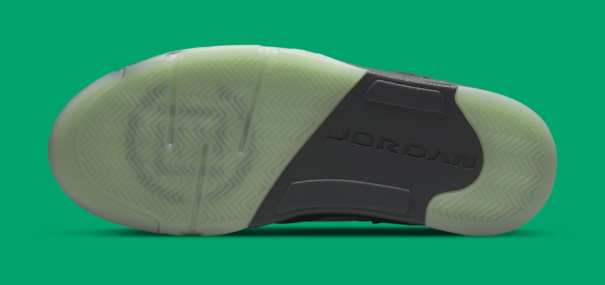 Clot x Air Jordan 5 Low 'Jade' DM4640 036 Outsole