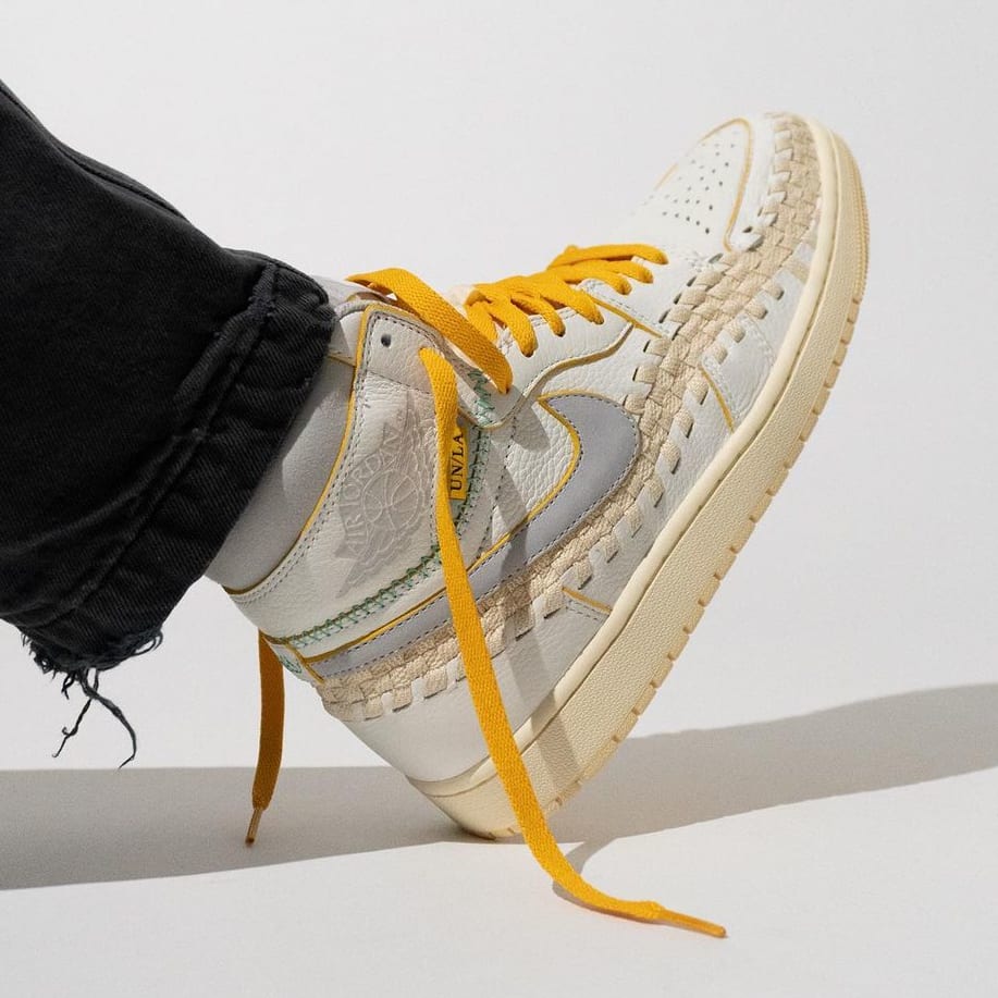 Union x Bephies Beauty Supply x Air Jordan 1 High Release Date FD2565-100 On-Foot