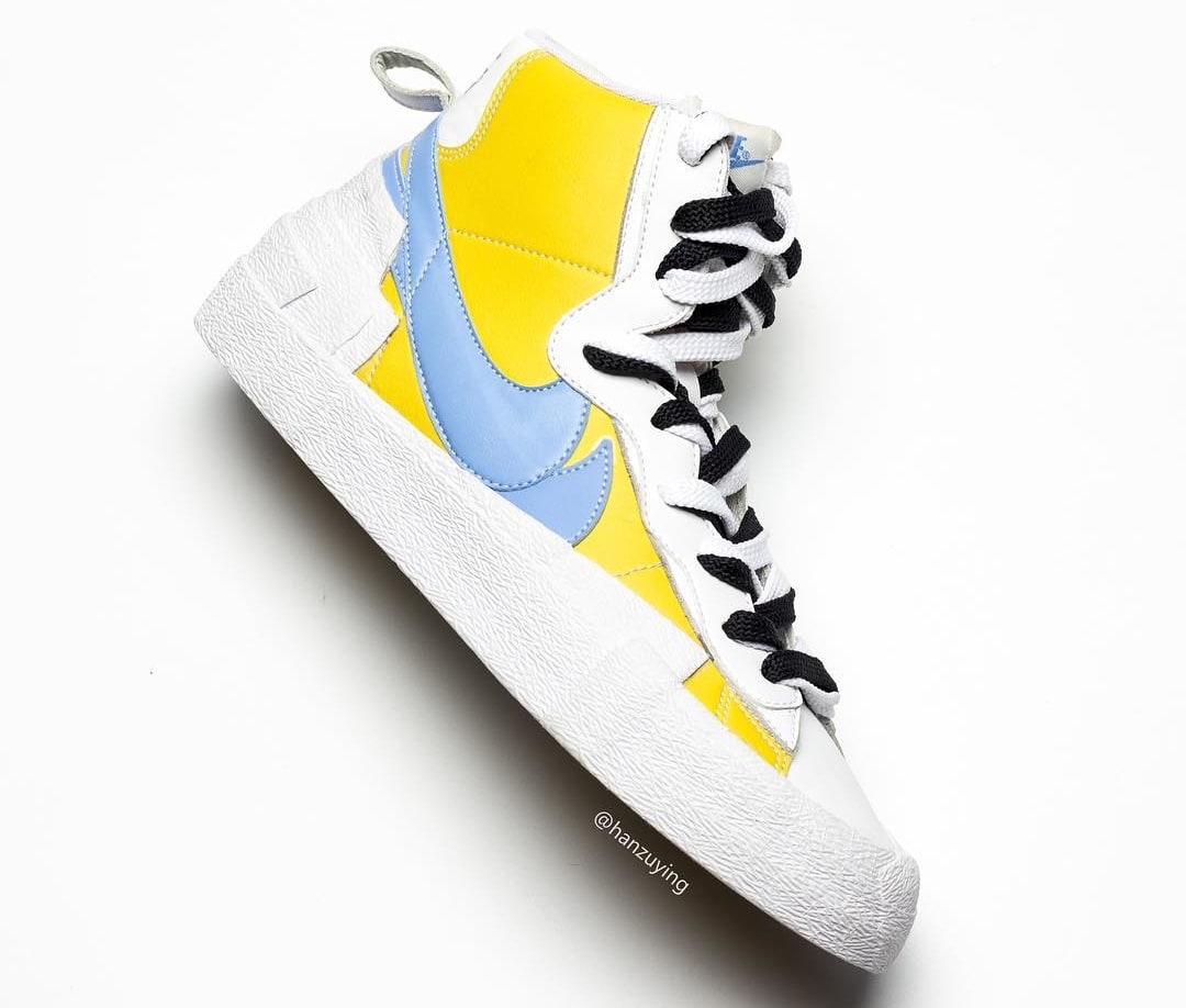 blazer sacai yellow