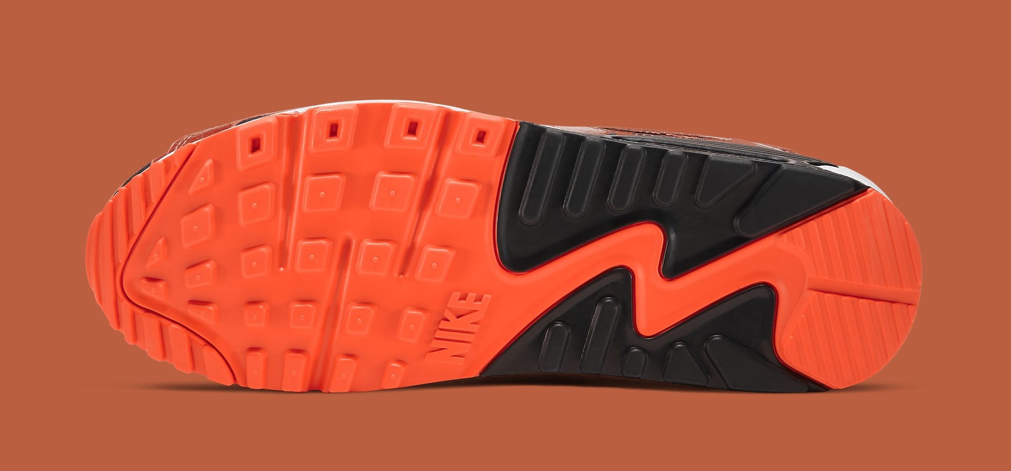 Nike Air Max 90 'Orange Camo' CW4039-800 Outsole