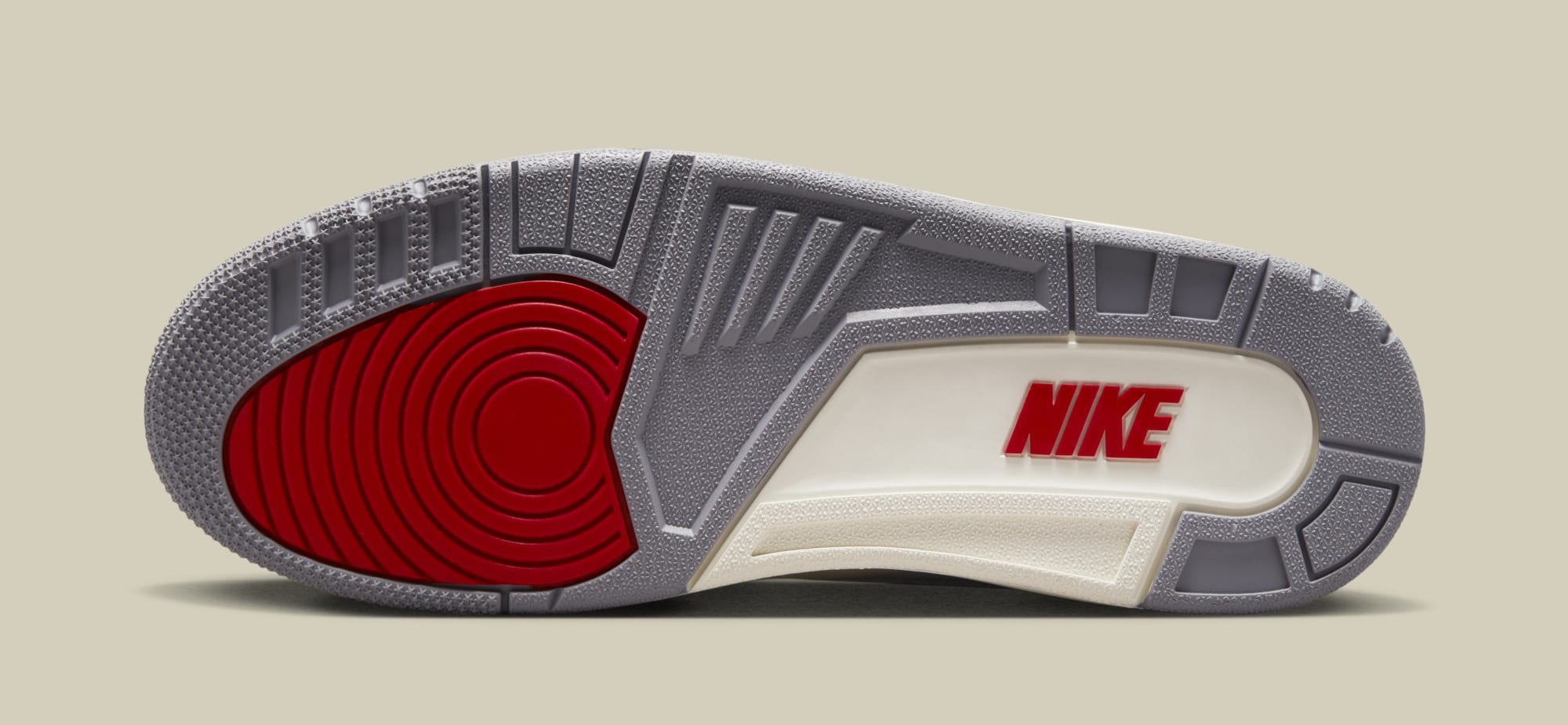 Air Jordan 3 'White/Cement' Remastered DN3707-100 (Sole)