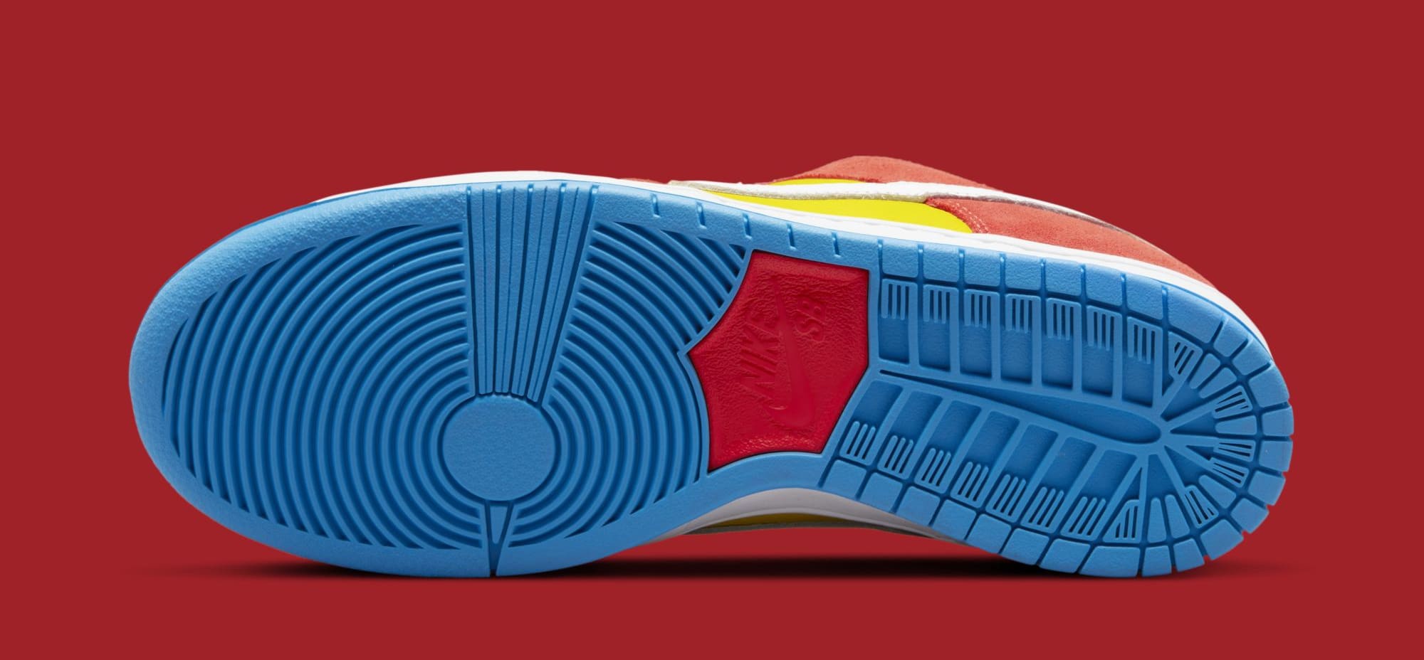 Nike SB Dunk Low 'Bart Simpson' BQ6817-602 (Sole)