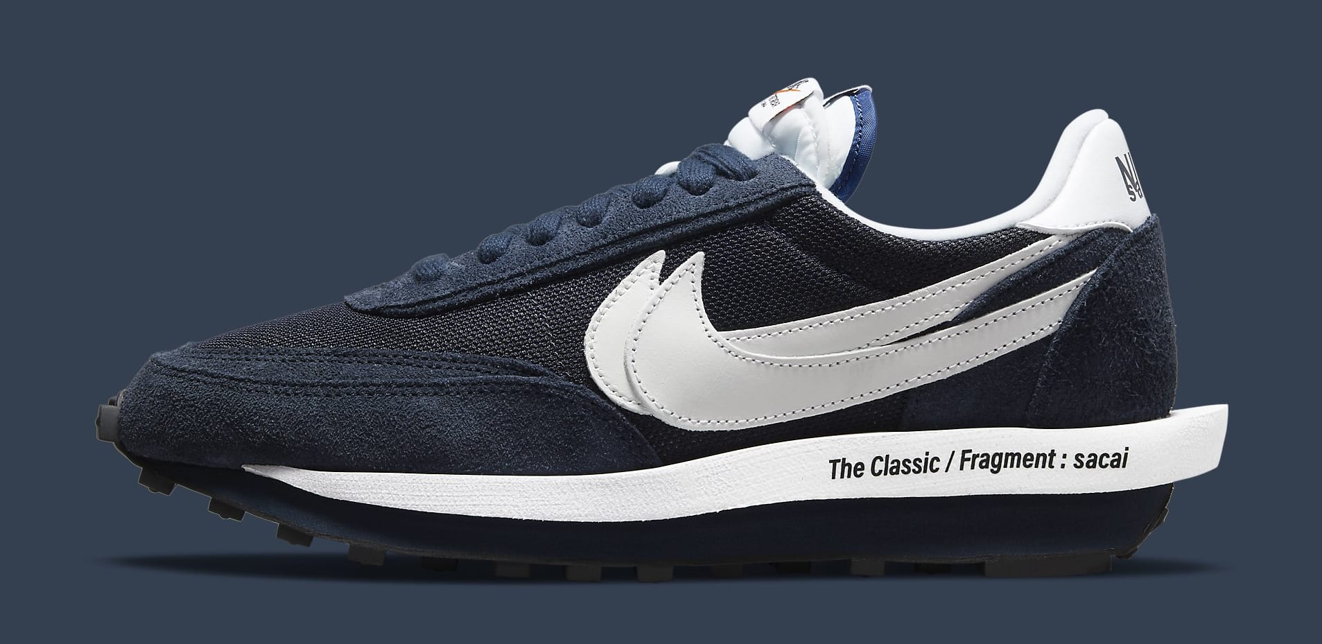 Fragment x Sacai x Nike LD Waffle Release Date DH2684-400 DH2684-001 ...