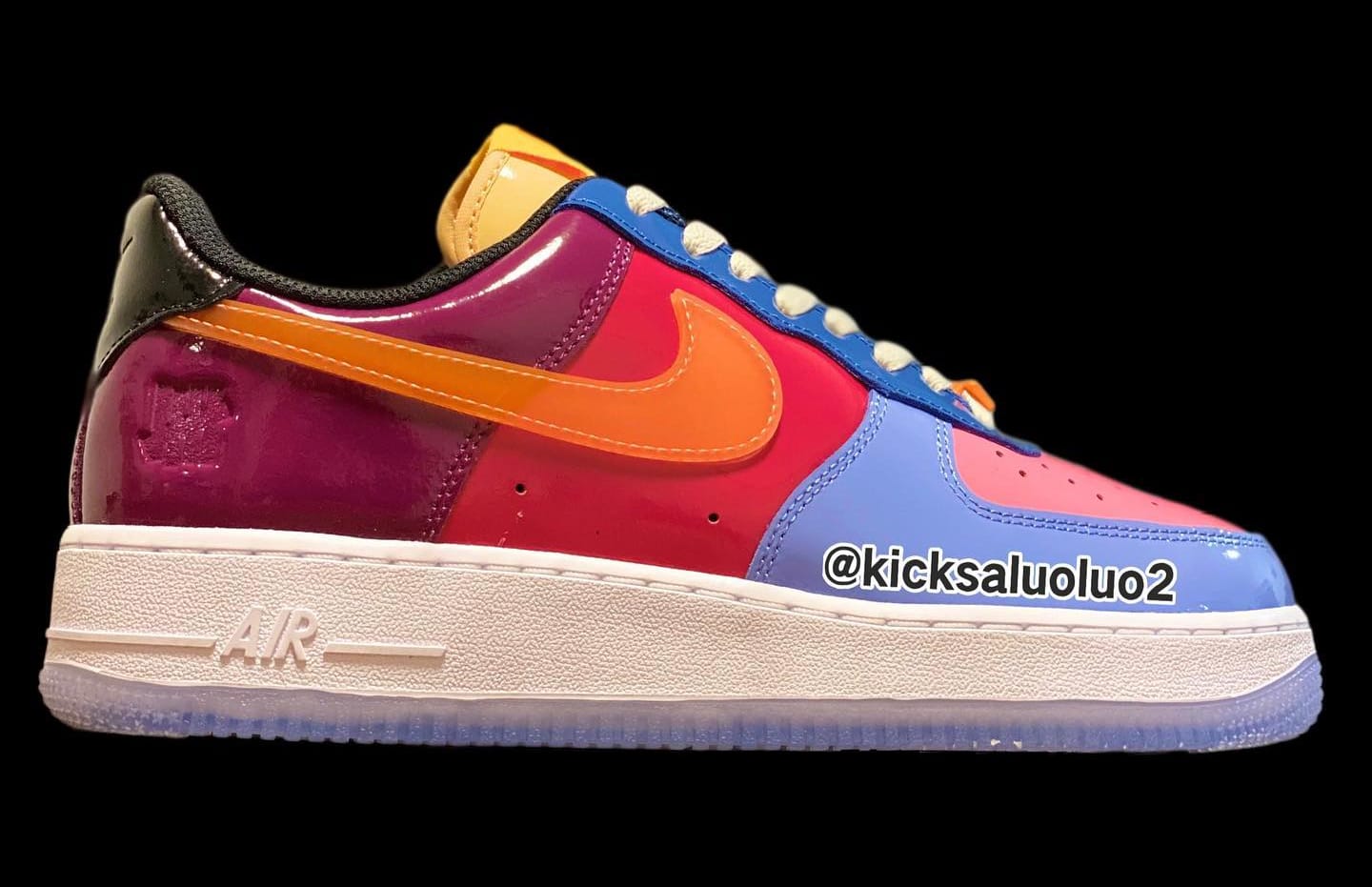 Undefeated x Nike Air Force 1 Low Multicolor