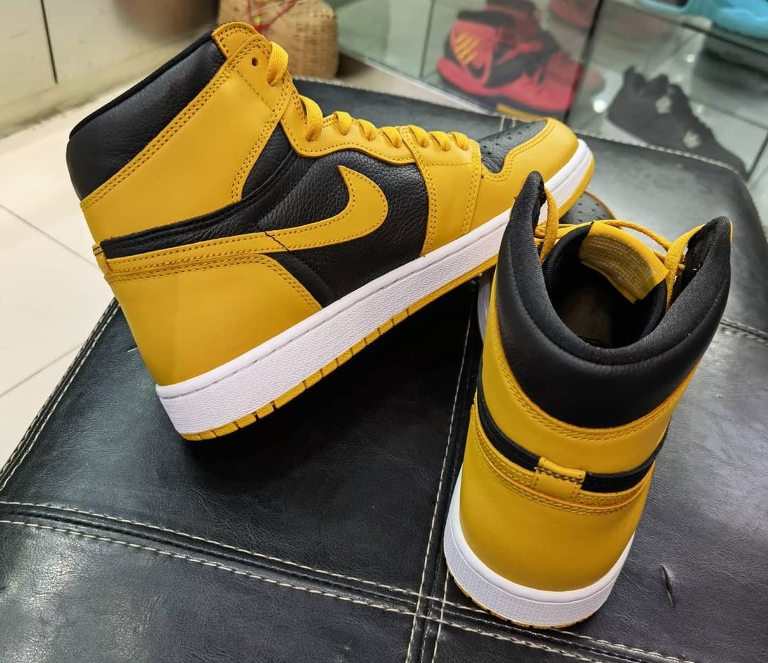 Air Jordan 1 Retro High OG 'Pollen' 555088-701 Heel