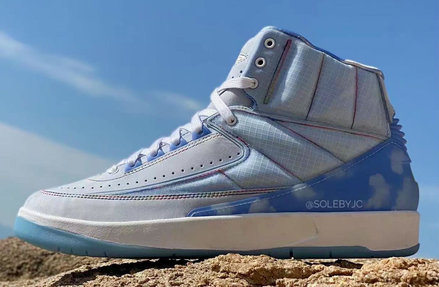 J Balvin x Air Jordan 2 Lateral