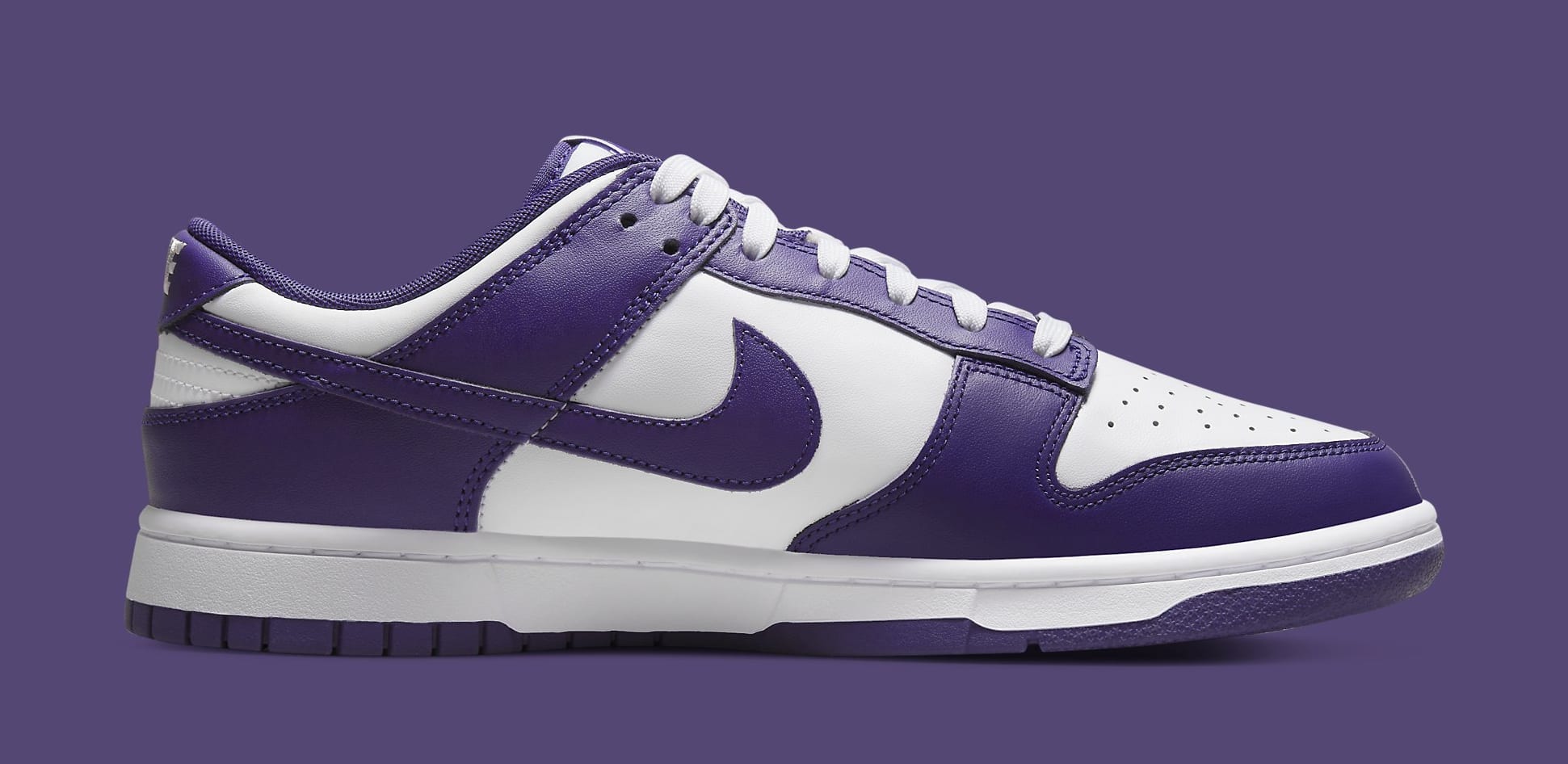 Nike Dunk Low Court Purple Dd1391 104 Medial