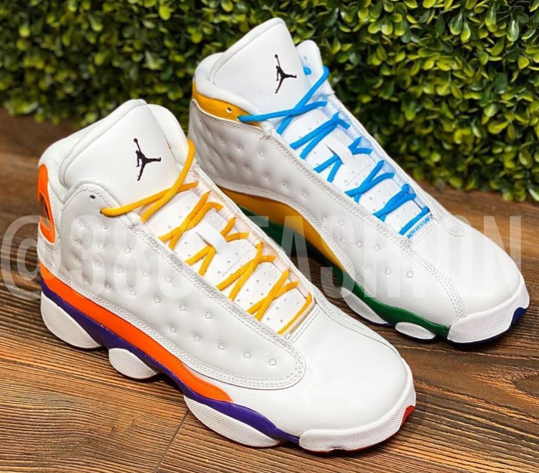 different color jordans 13