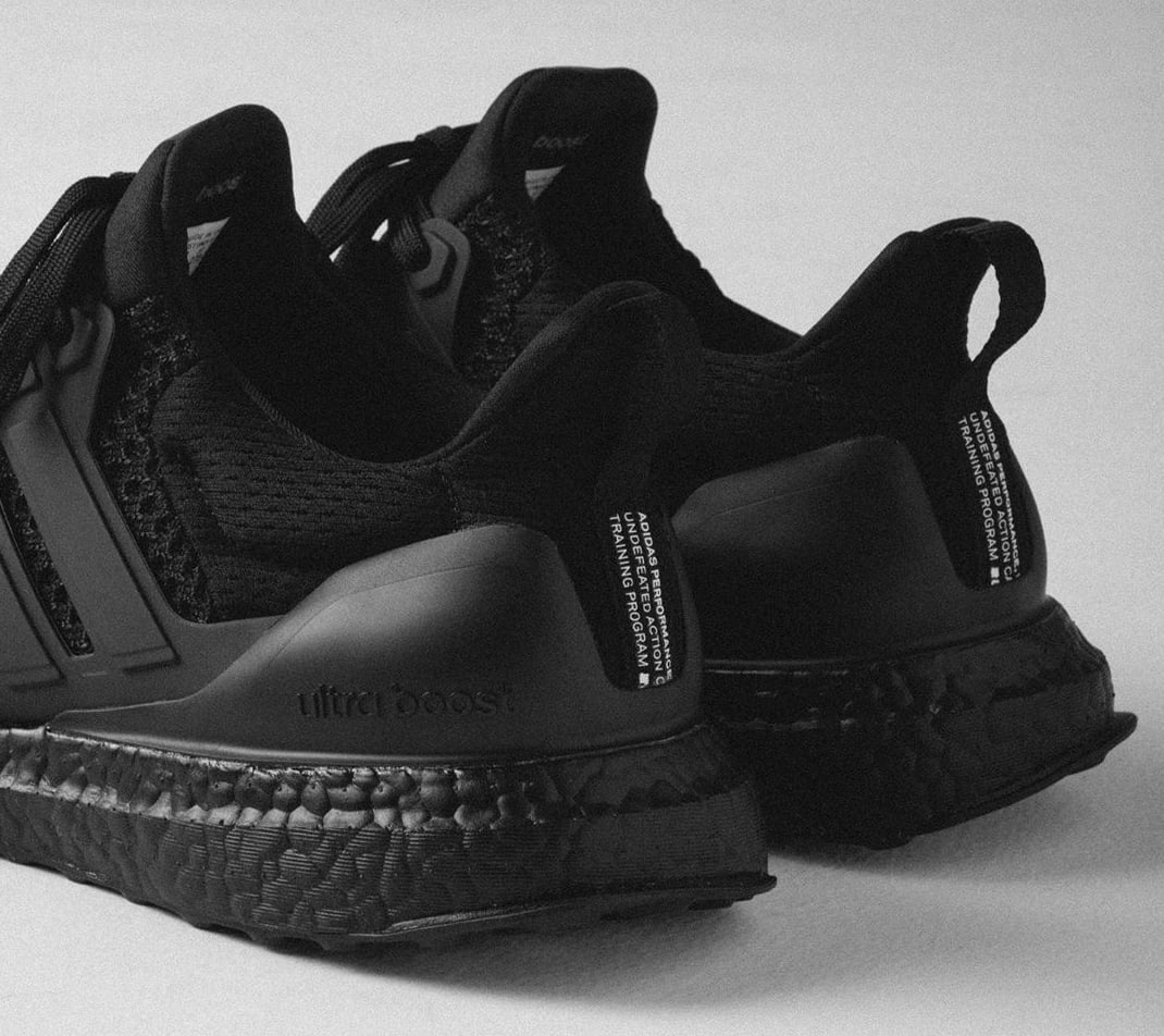 undefeated ultra boost black