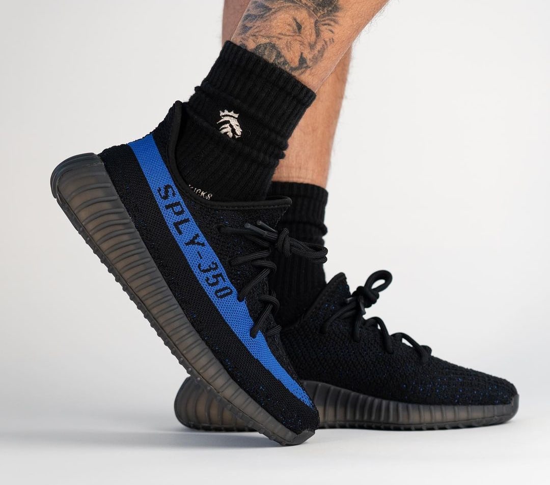 Adidas Yeezy Increase 350 V2 'Black/Dazzling Blue' Launch Date GY7164