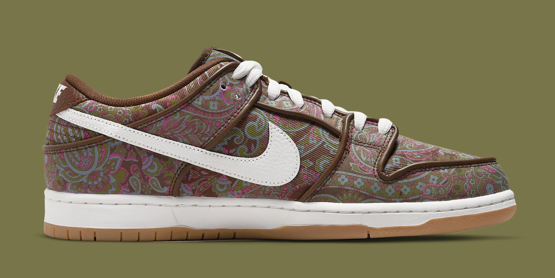 Nike SB Dunk Low 'Paisley' Release Date DH7534-200 Feb. 2022 - Hungry