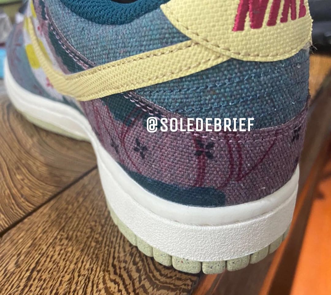 nike dunk low multi color