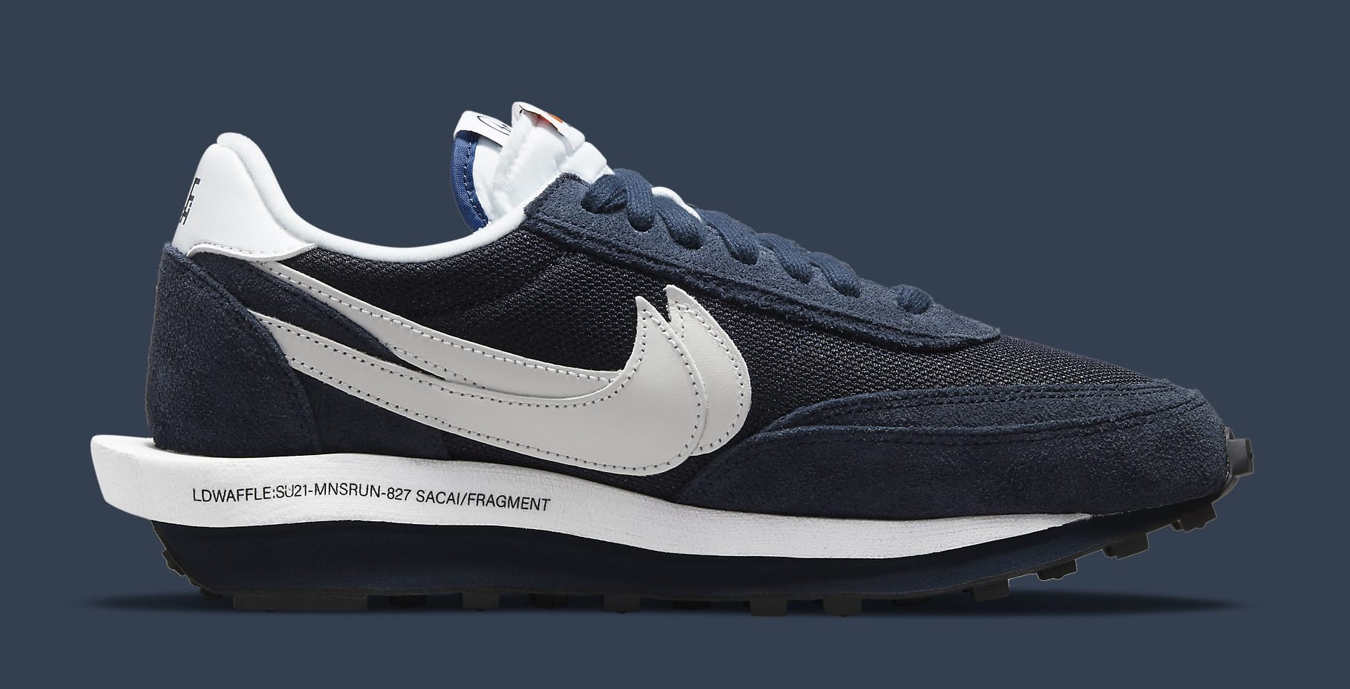 Fragment x Sacai x Nike LD Waffle Release Date DH2684-400 DH2684-001 ...