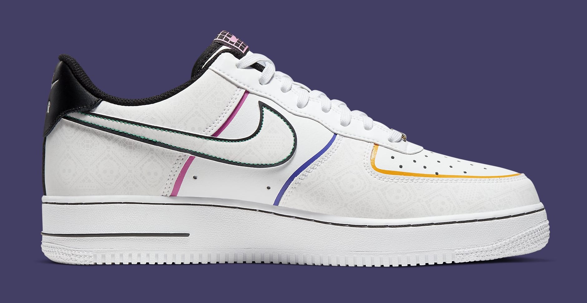 nike dia de los muertos air force 1