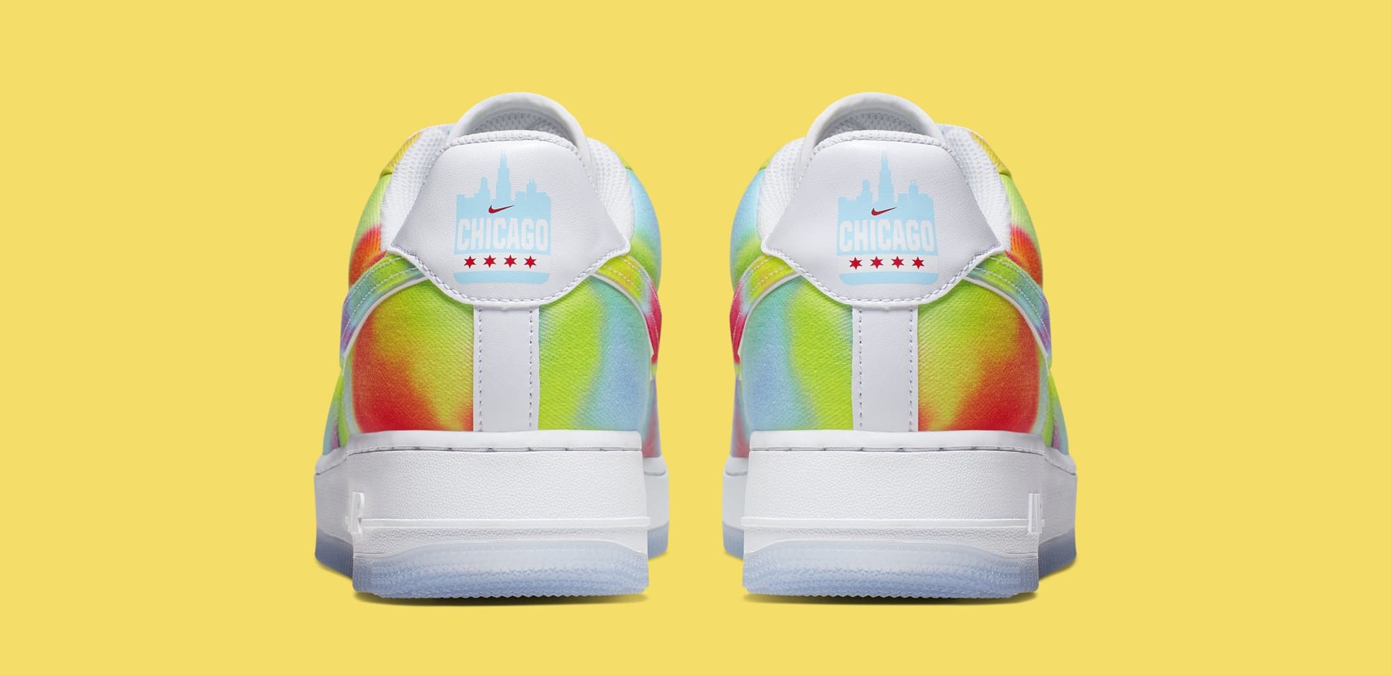 air force 1 chicago tie dye