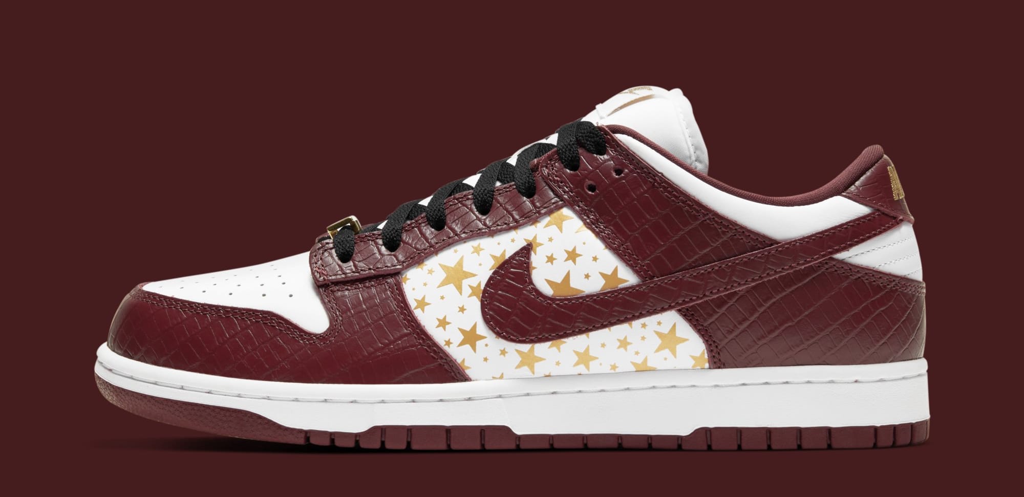 supreme dunk low box