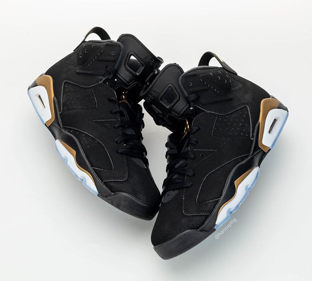 new black and gold jordans 2020