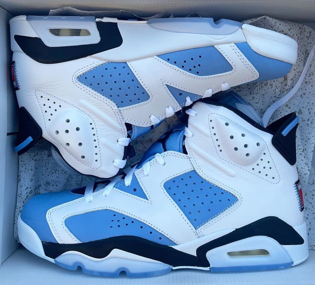 jordans 6s unc