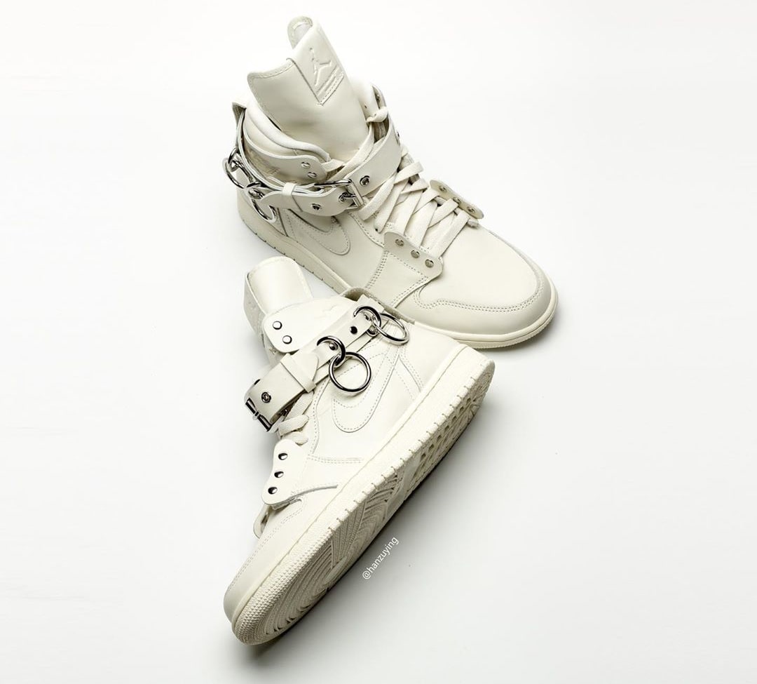 Comme des Garcons HOMME Plus Air Jordan 1 High Black White Release Date ...