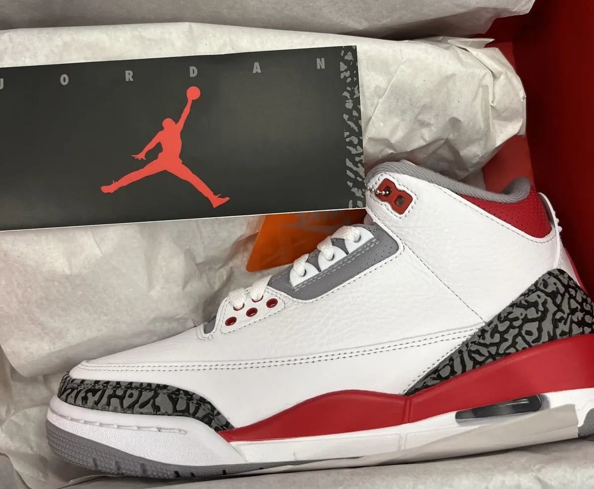 jordan 3 fire red release dates