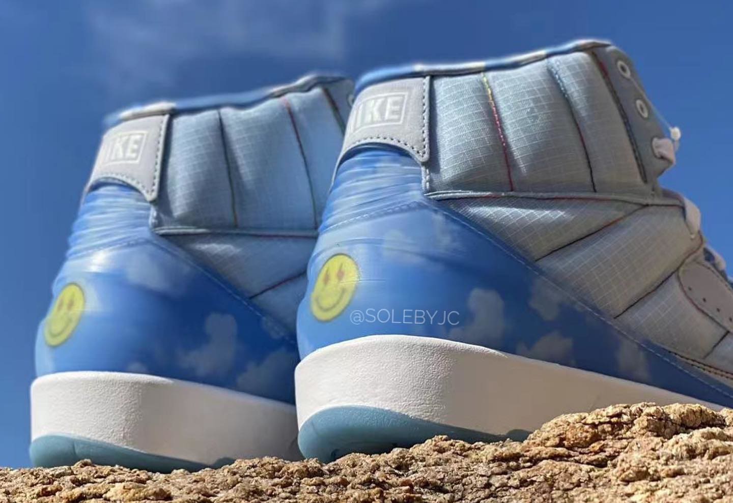 J Balvin x Air Jordan 2 Heel