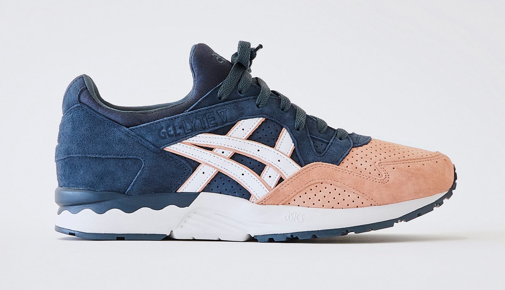 kith asics salmon toe
