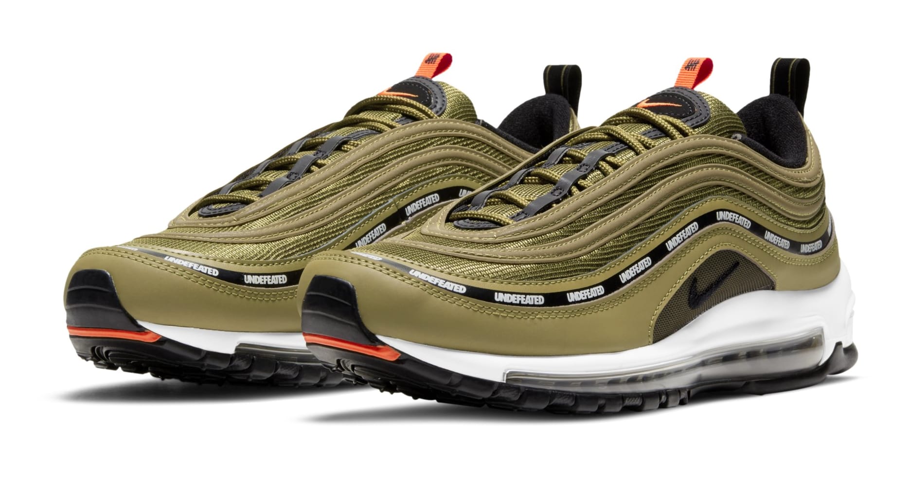 Undefeated x Nike Air Max 97 'Militia Green' DC4830-300 (Pair)