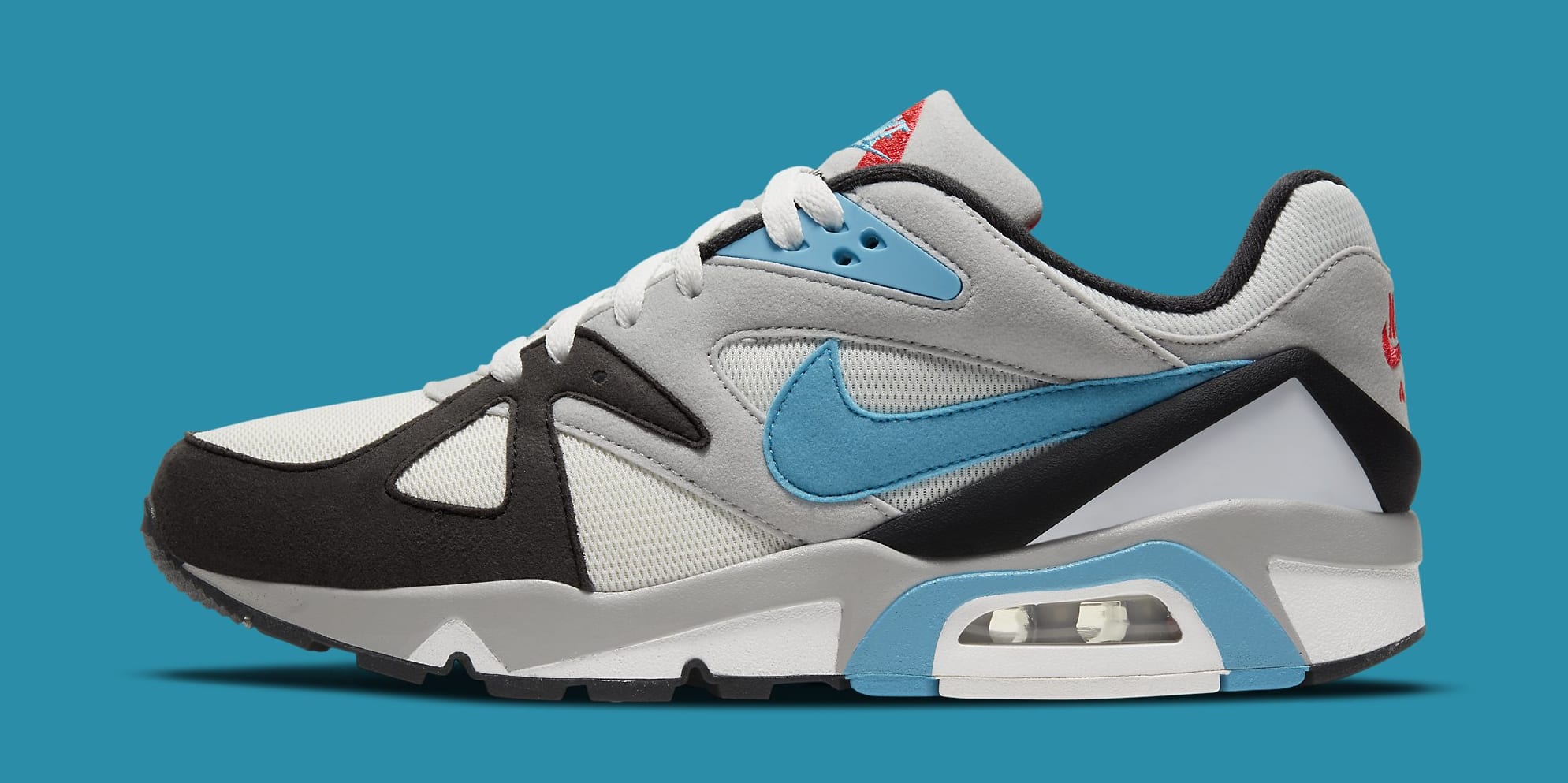 Nike Air Structure Triax 91 'Neo Teal/Infrared' CV3492-100 Lateral