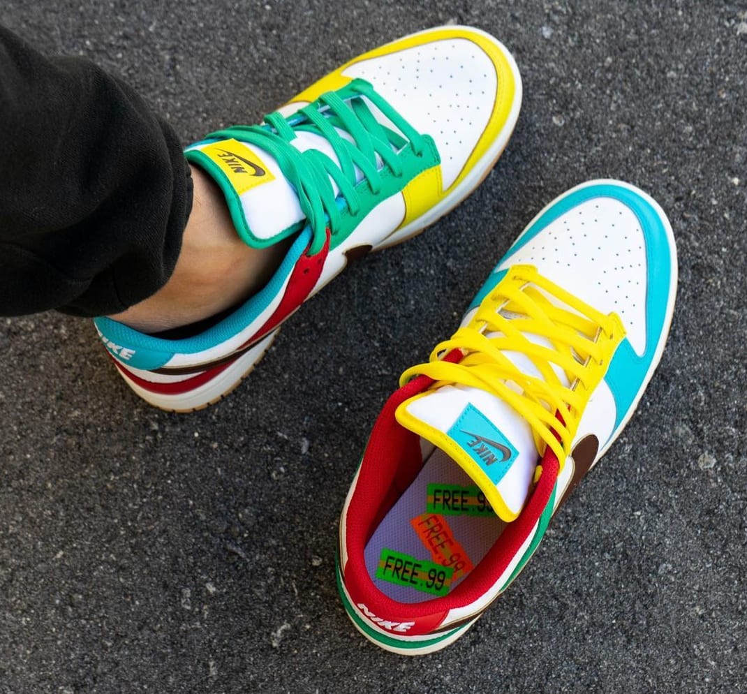 Nike Dunk Low 'Free 99' White DH0952-100 Top