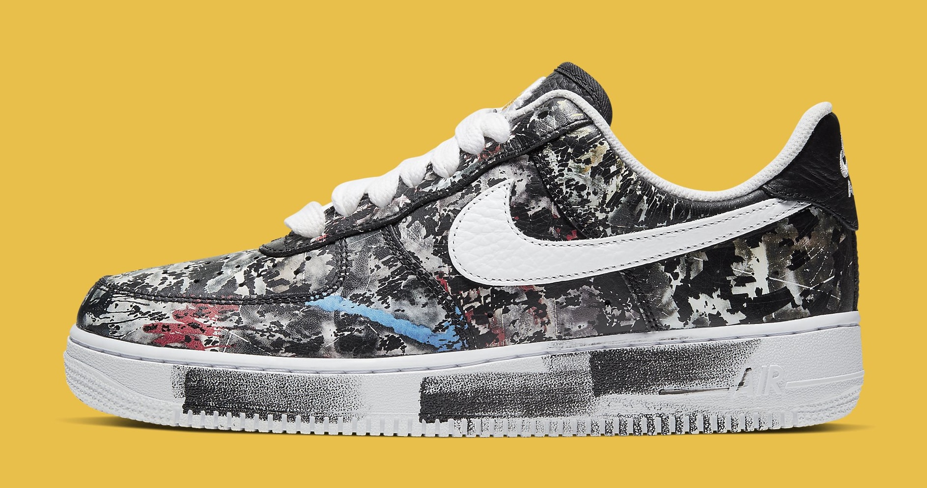 G-Dragon x Nike Air Force 1 Low 'Para-noise' Release Date AQ3692 