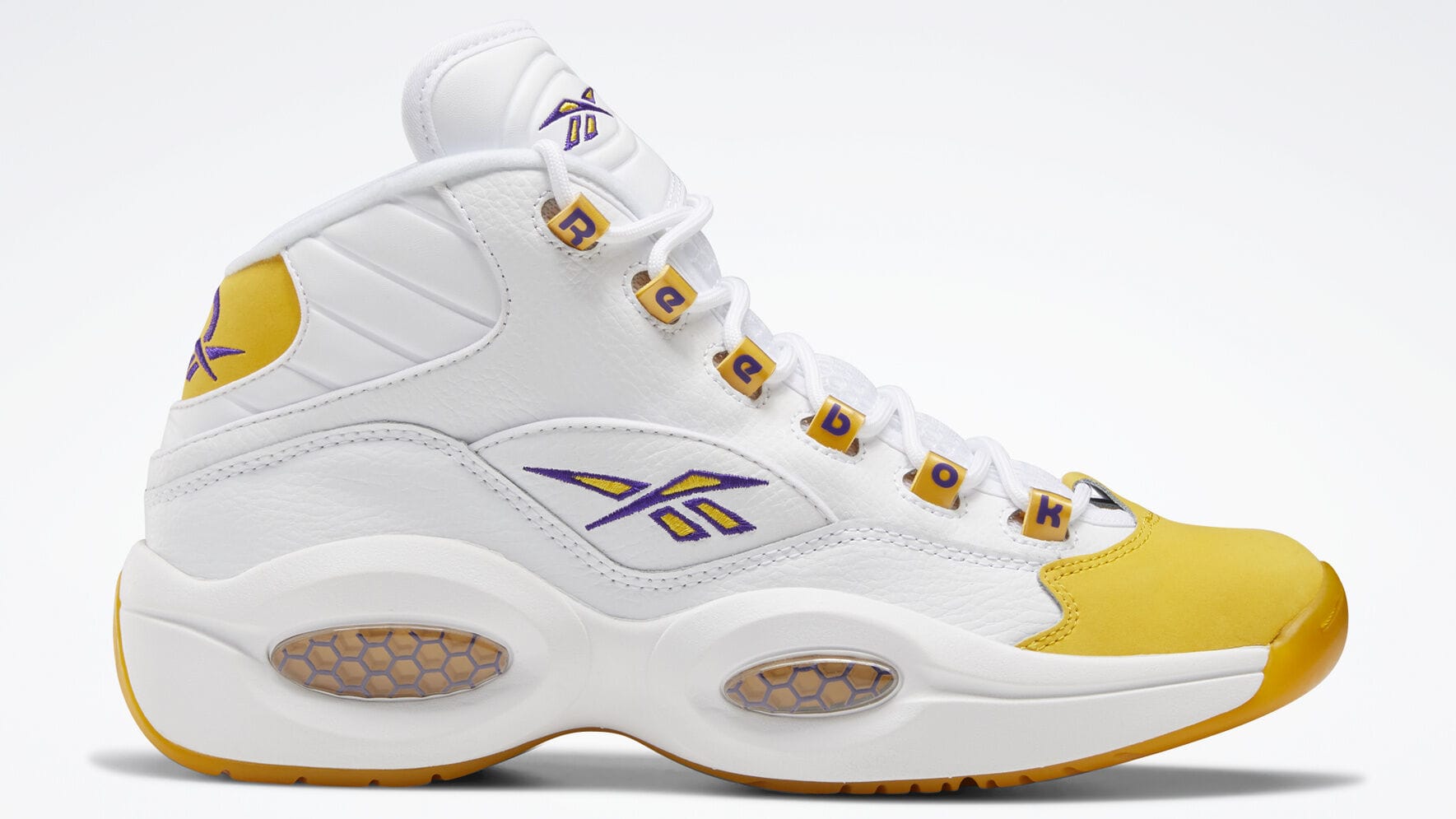 reebok question yellow blue