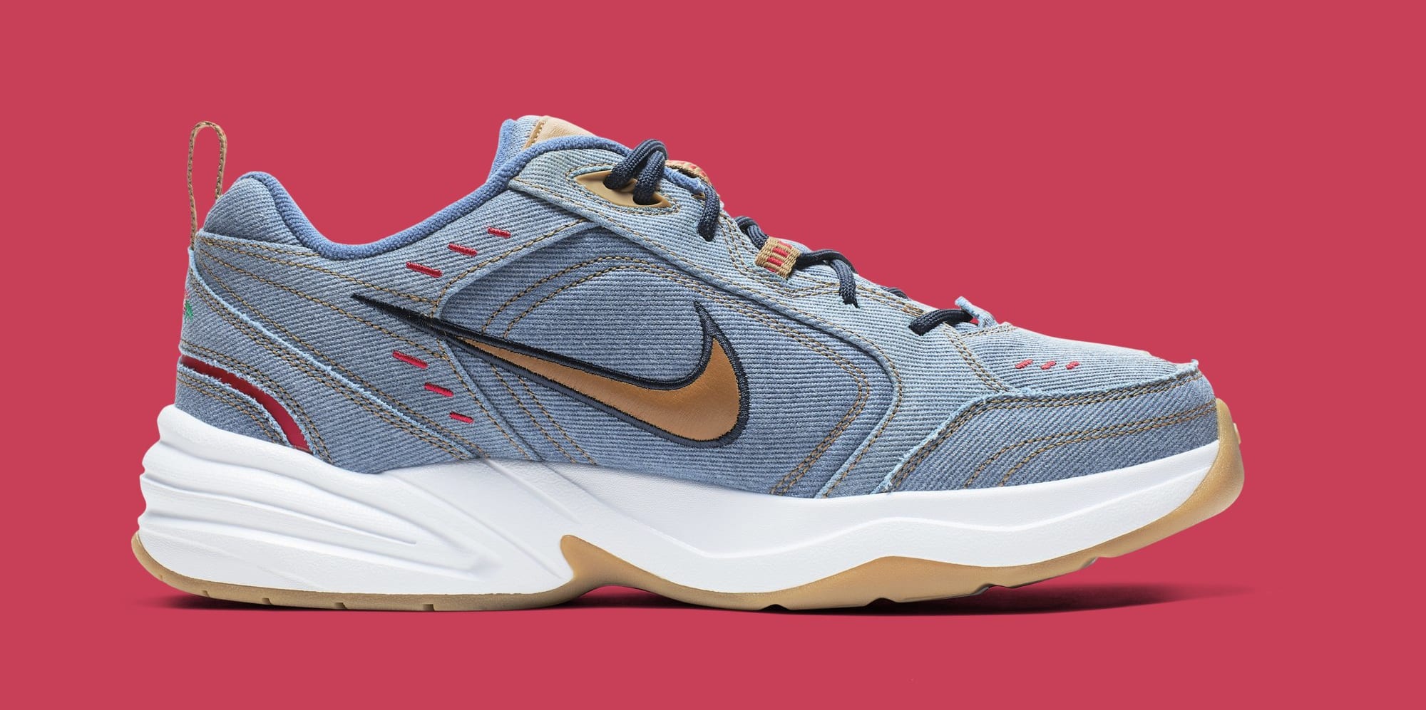Nike Air Monarch 4 'Father's Day 2019' AV6676-400 (Medial)