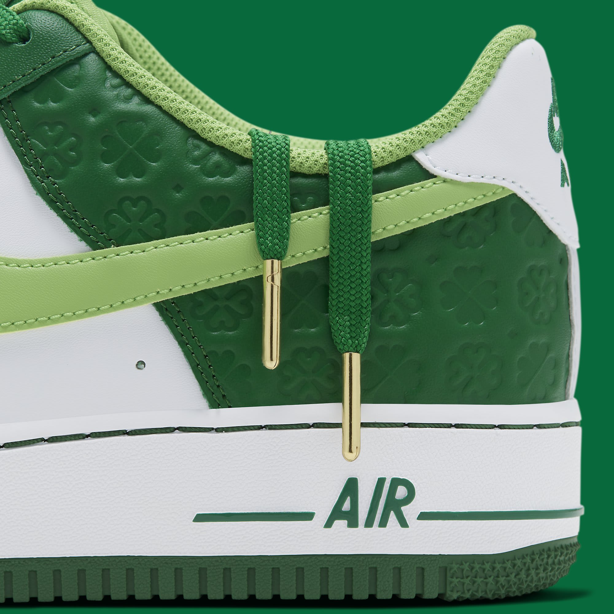 nike st patrick's day air force 1