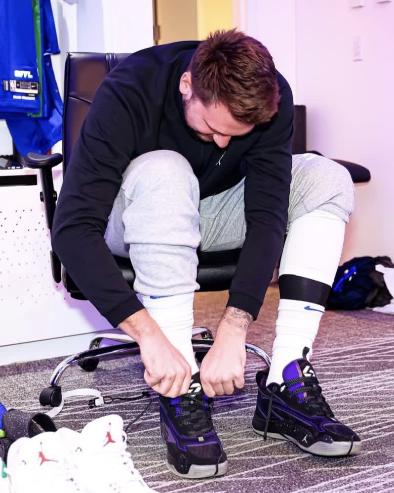 Luka Doncic Debuts Jordan Luka 2 Signature Shoe 2023 Sole Collector