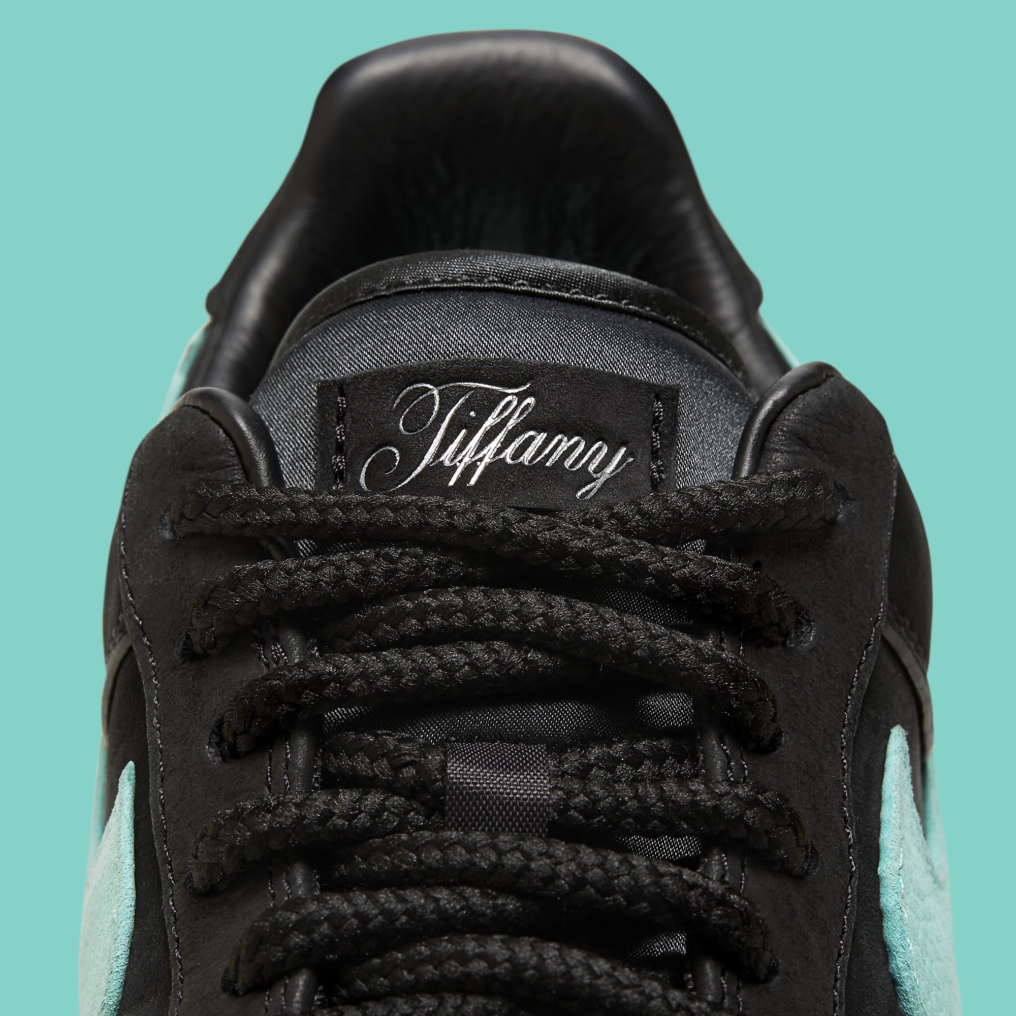 Tiffany & Co. x Nike Air Force 1 Low DZ1382 001 Tongue