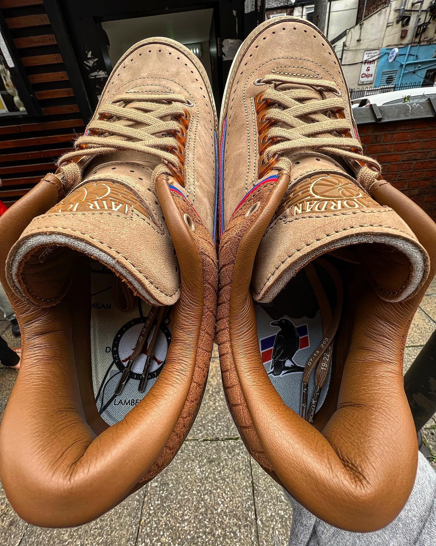Two 18 x Air Jordan 2 Low Insole