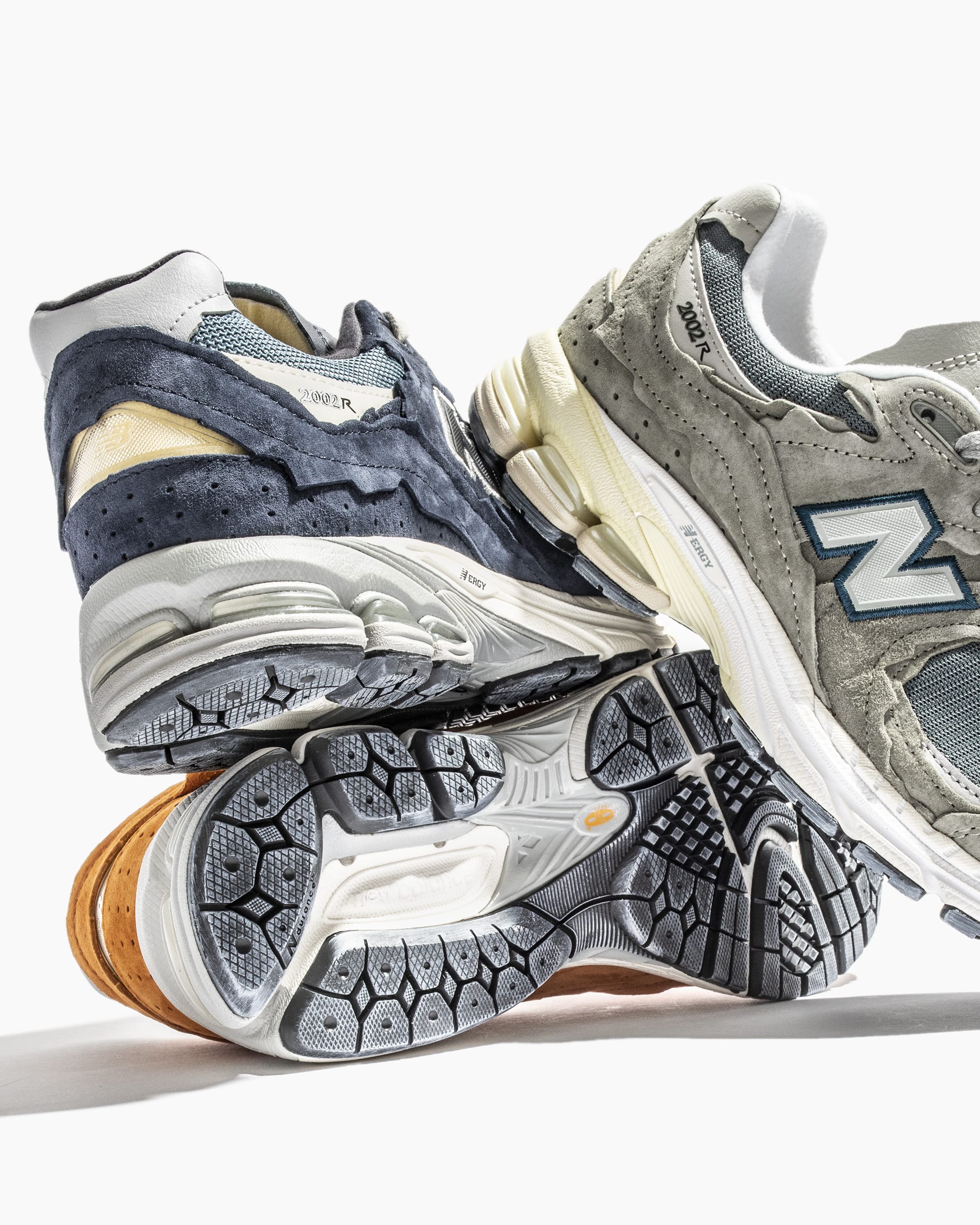 New Balance 2002R 'Refined Future' Mirage Grey, Dark Navy, Vintage