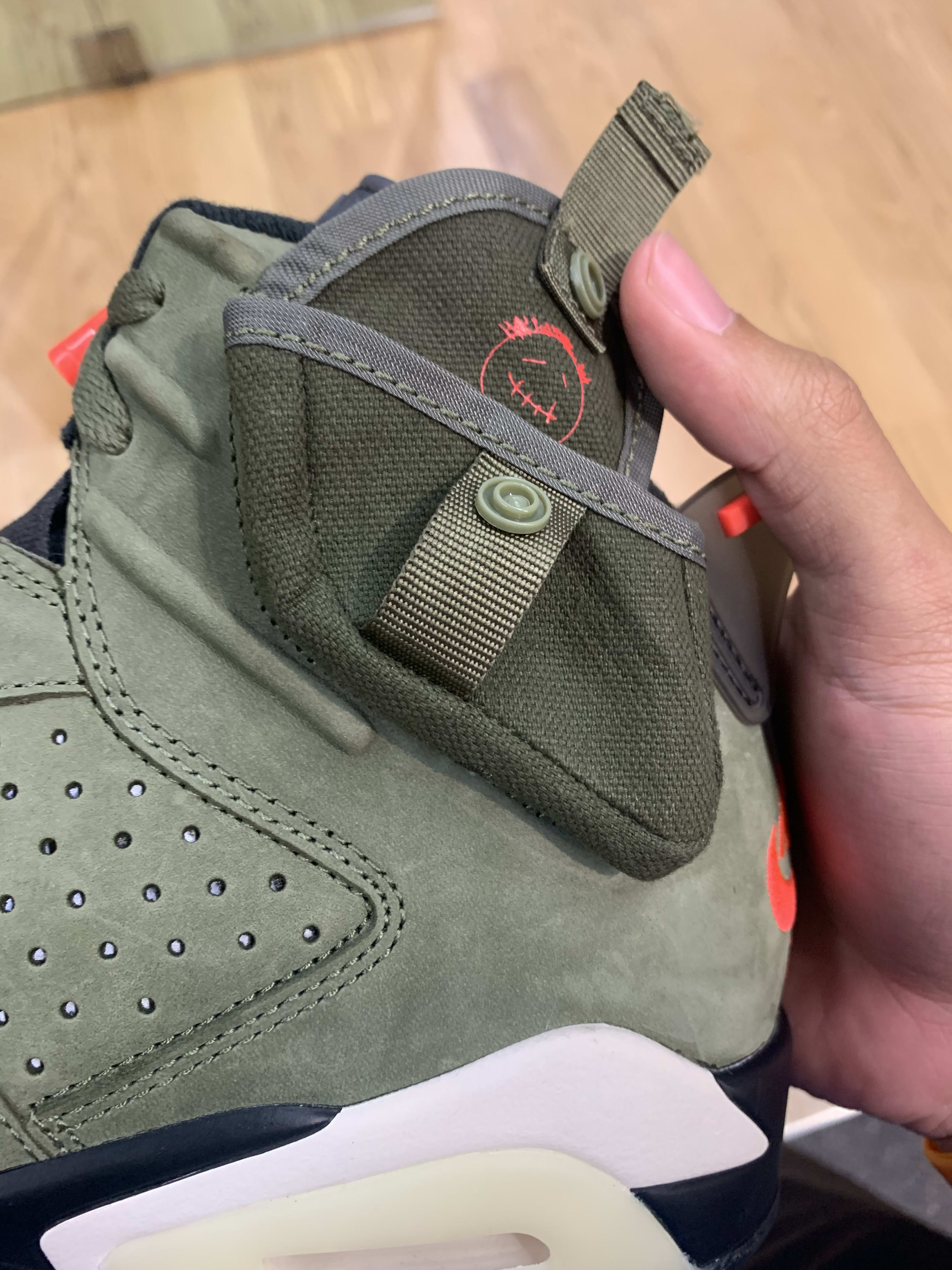 army green jordan 6