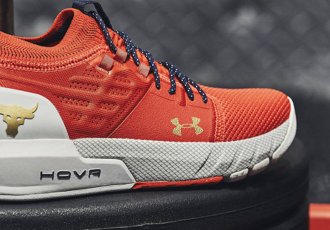 under armour project rock 2 blood orange