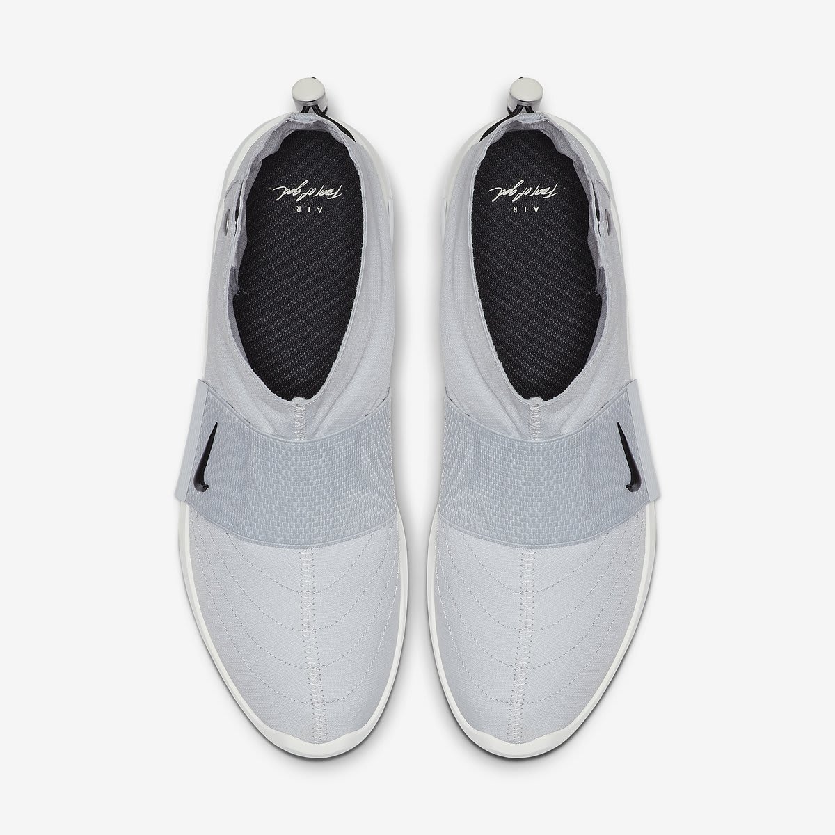 air fear of god moccasin pure platinum