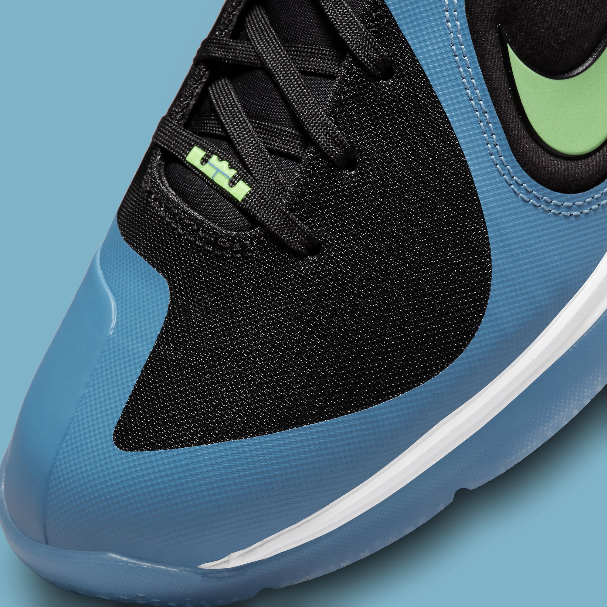 Nike LeBron 9 IX South Coast Release Date DO5838-001 Toe Detail