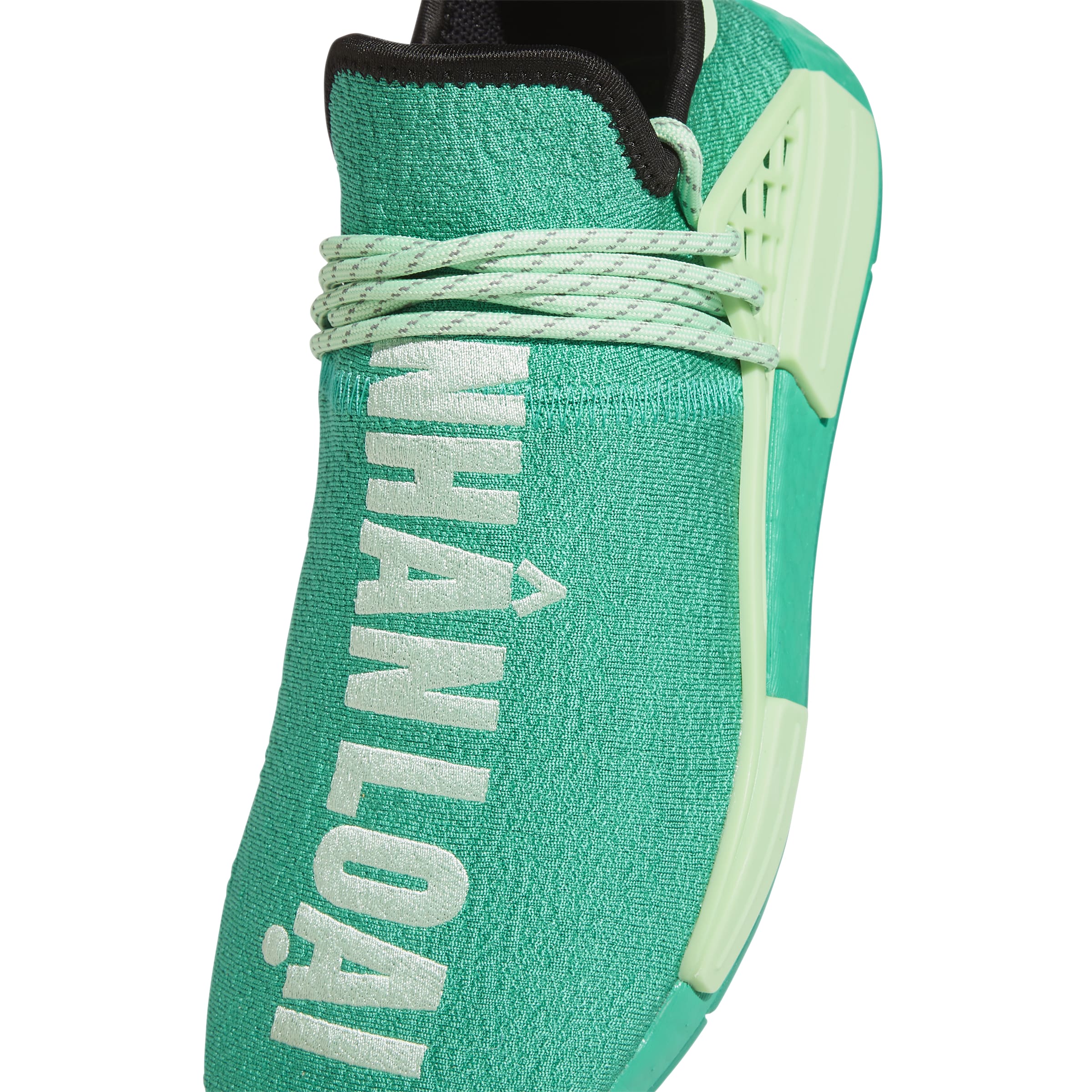 human race shoes green