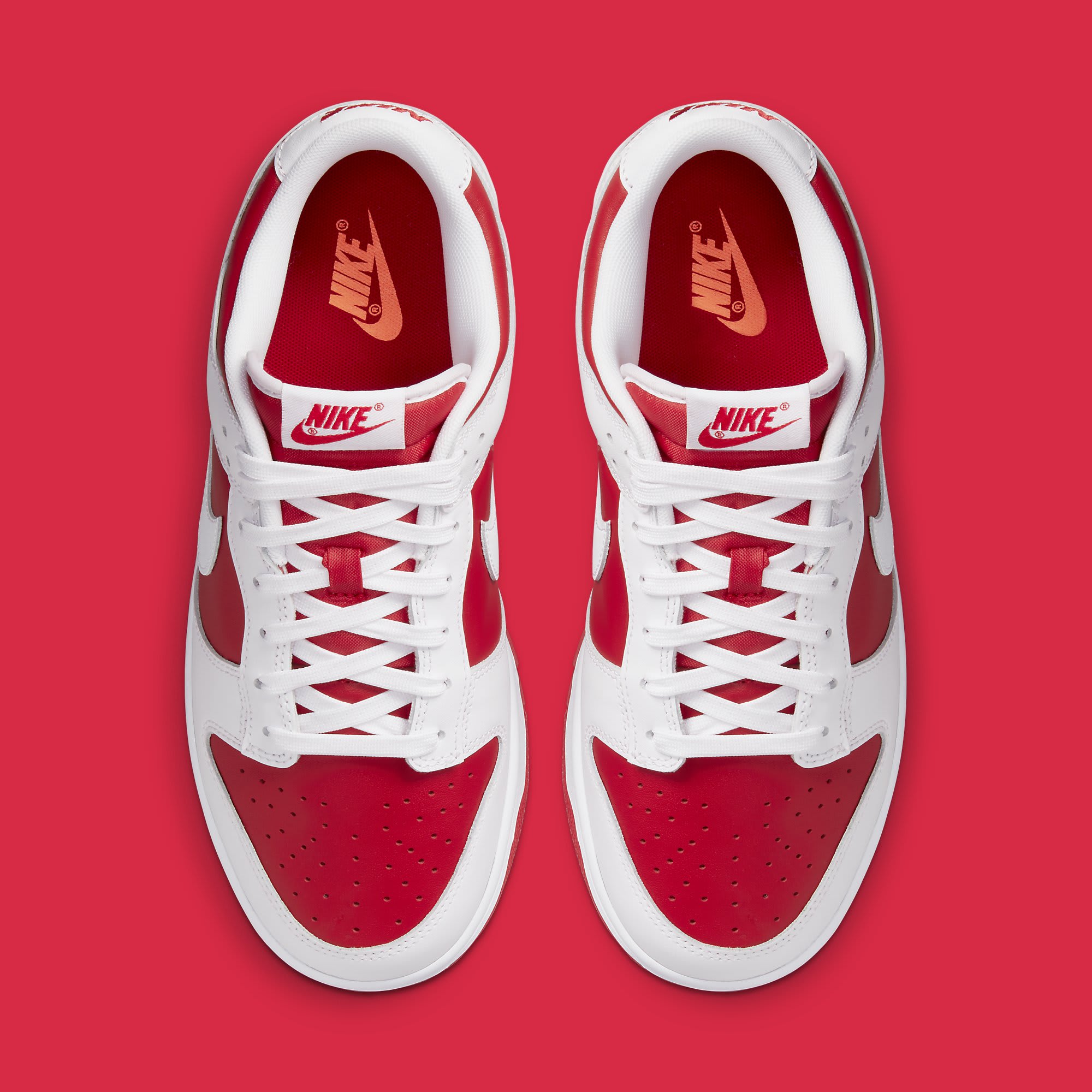 Nike Dunk Low Championship Red DD1391-600 Release Date | Sole Collector