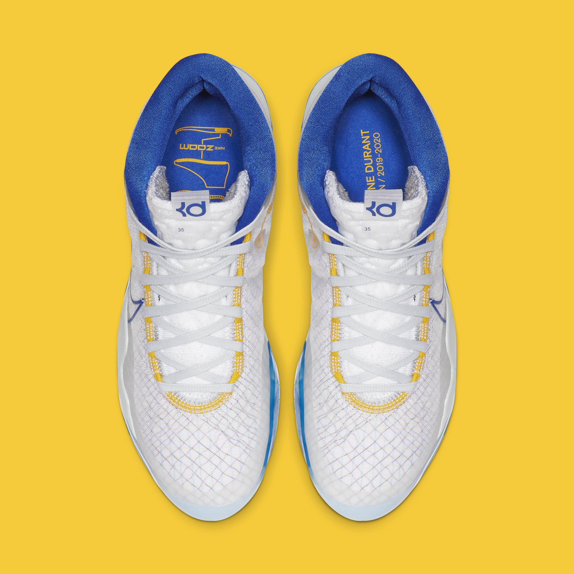 Nike KD 12 'Warriors Home' AR4229-100 (Superior)