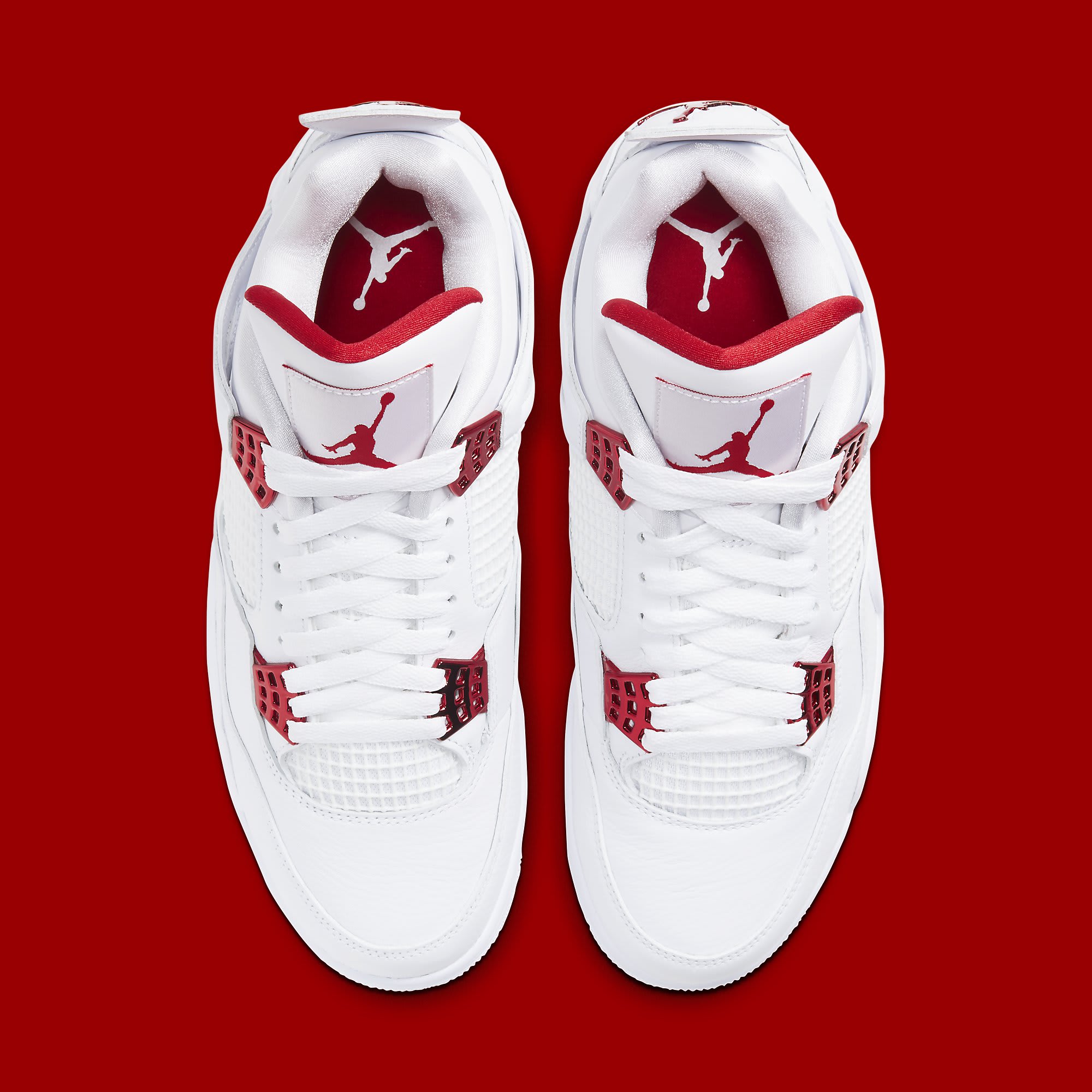 Air Jordan 4 Metallic Red Release Date CT8527-112 Pair | Sole 