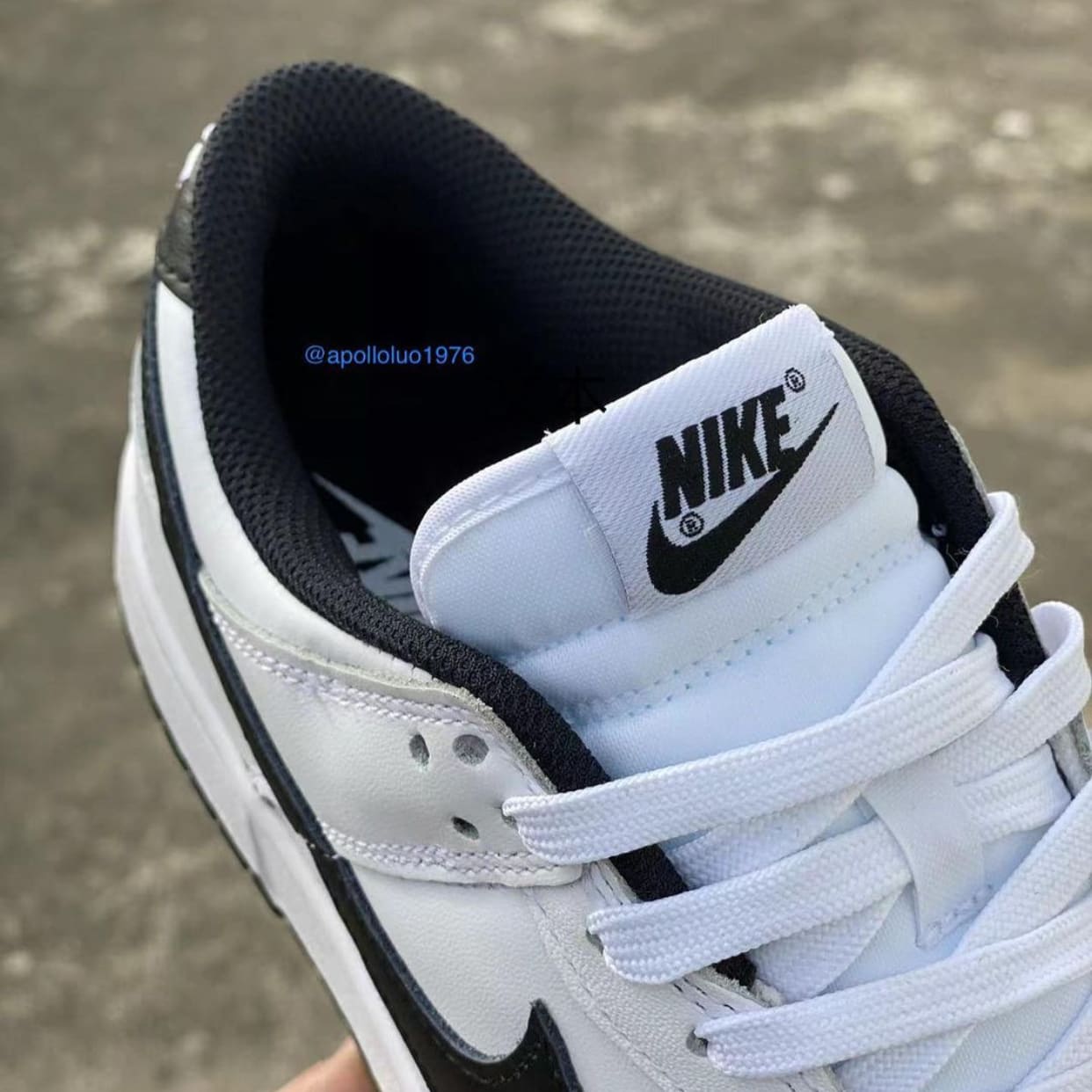 nike dunk low black and white release 2021